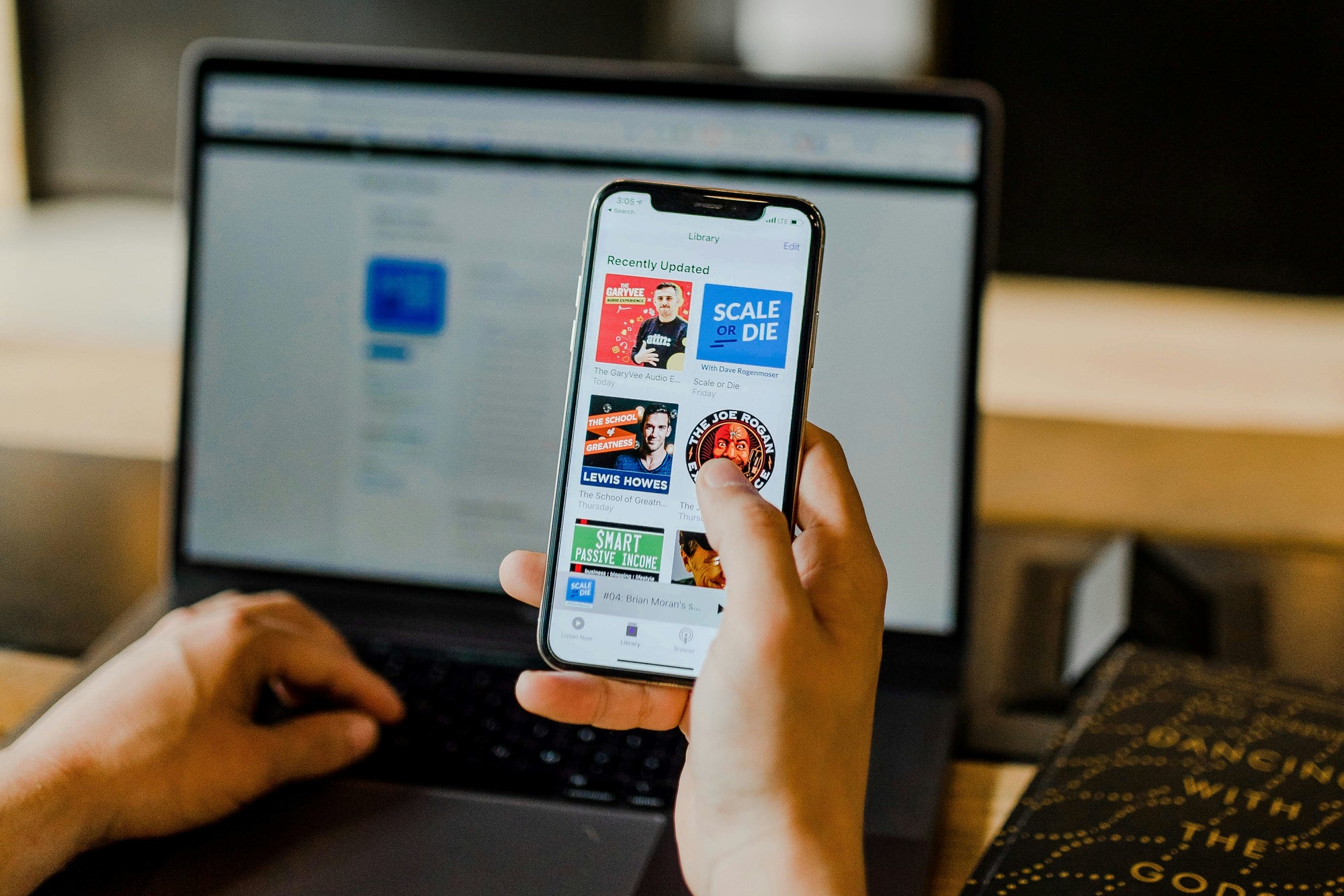 How can I backup my iPhone data using iTunes?