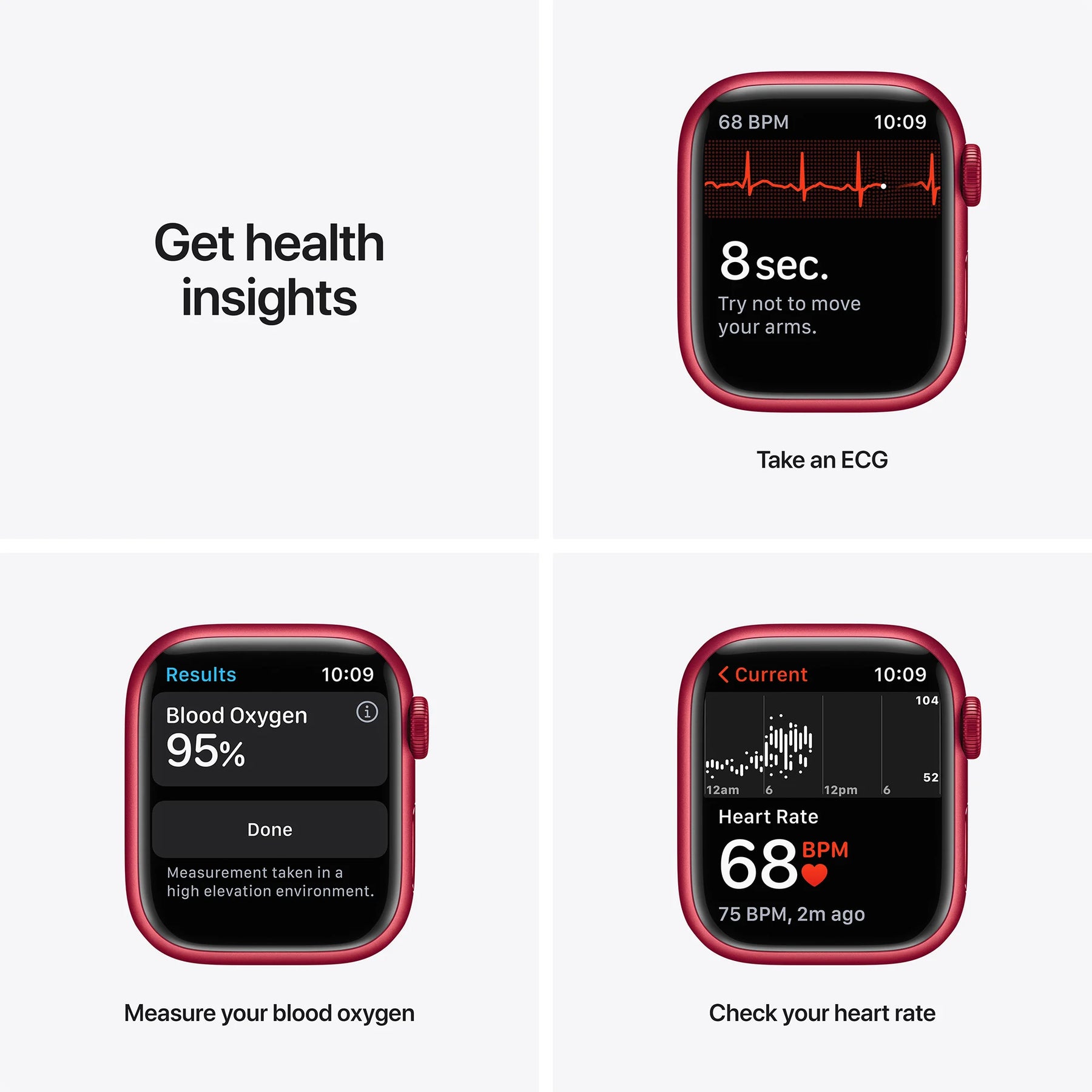 Apple Watch - Series 7 - 45mm - GPS (Product Red)