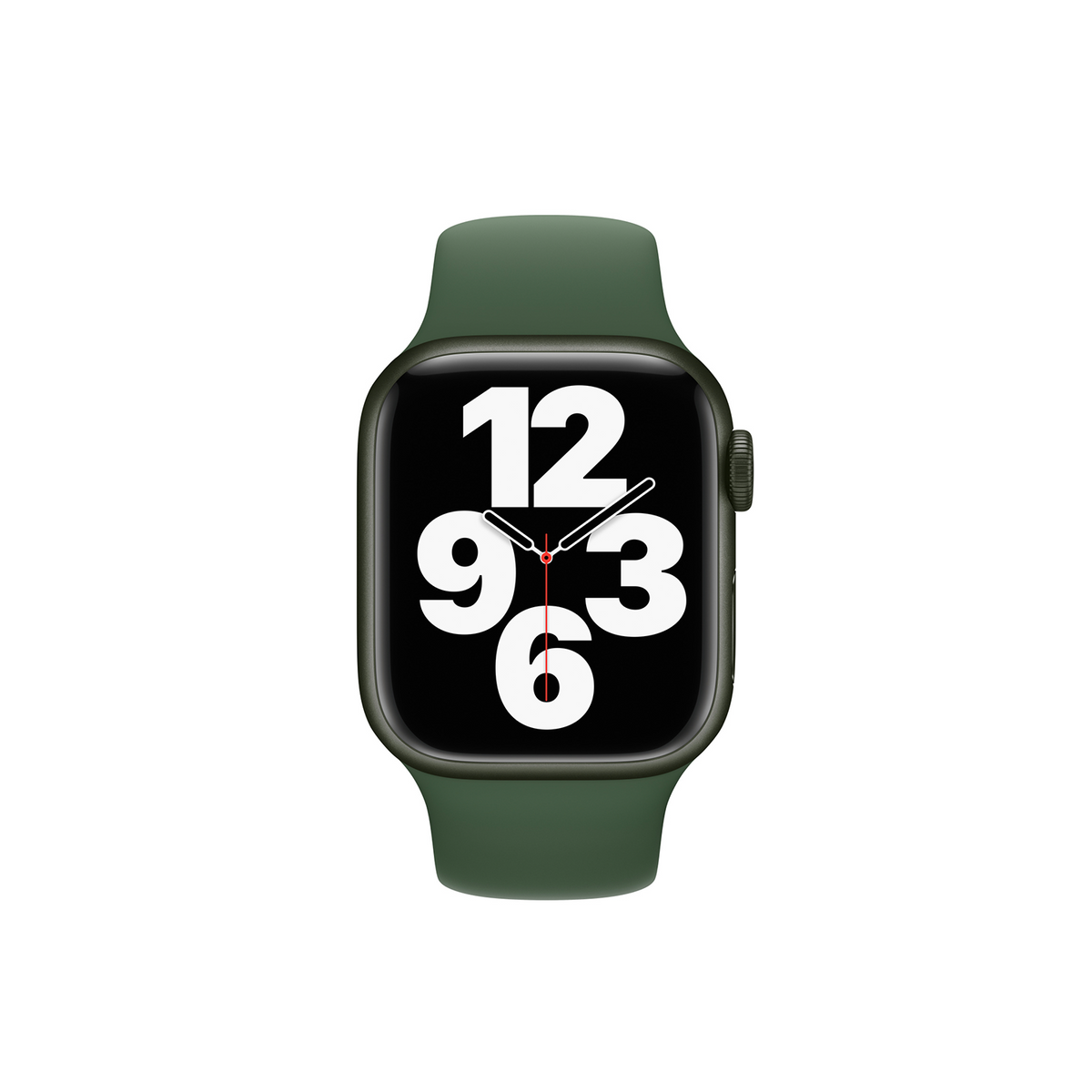 Apple Watch - Series 7 - 45mm - GPS + Cellular (Green) - Titanium