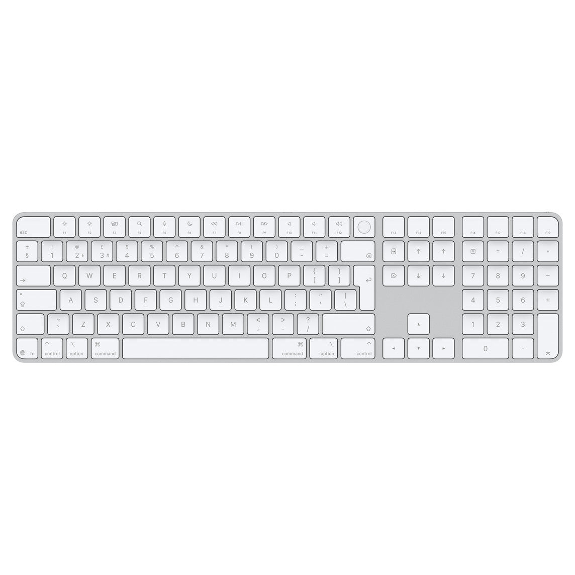 Apple Magic Keyboard with Touch ID and Numeric Keypad - Silver (US English)