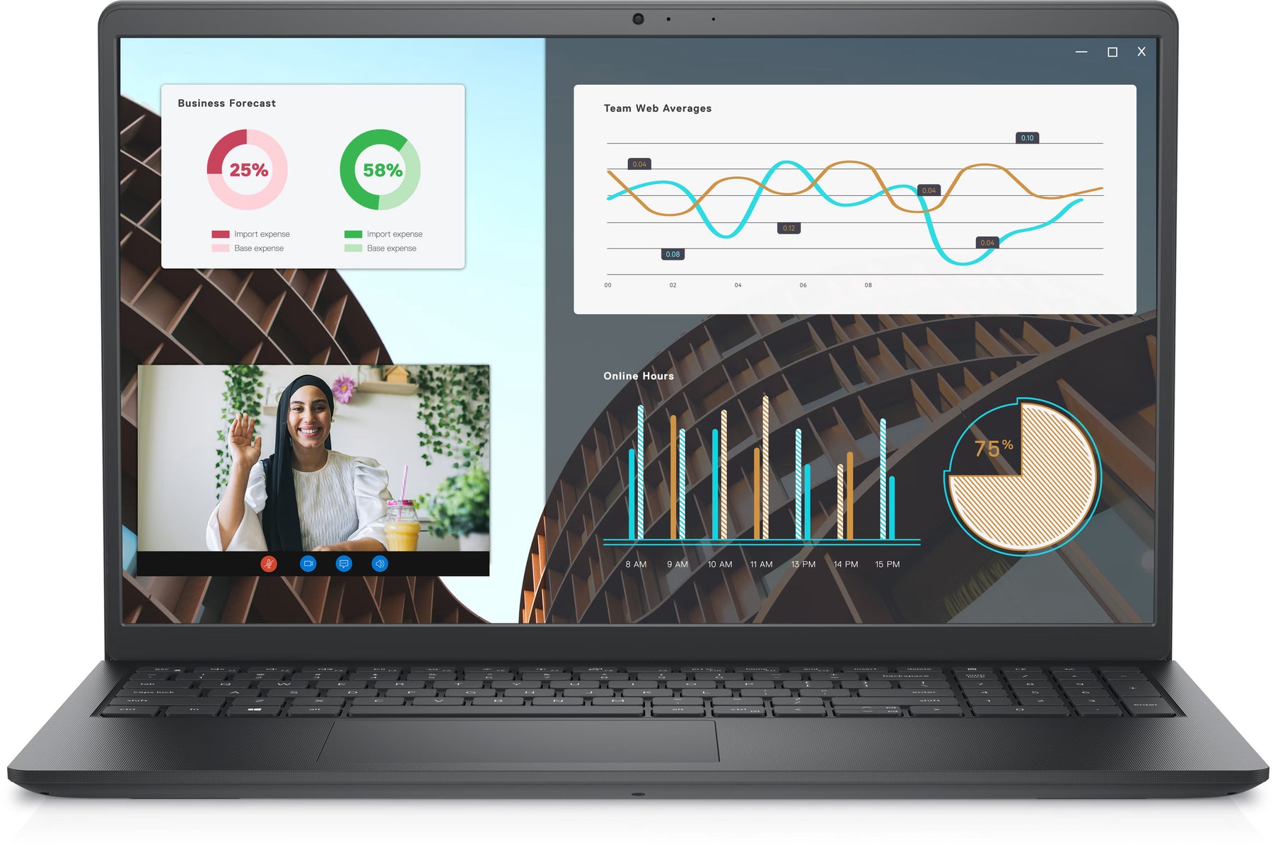 Dell Vostro 14 5410 Laptop i7-11370H 16GB RAM 512GB SSD - Good Condition