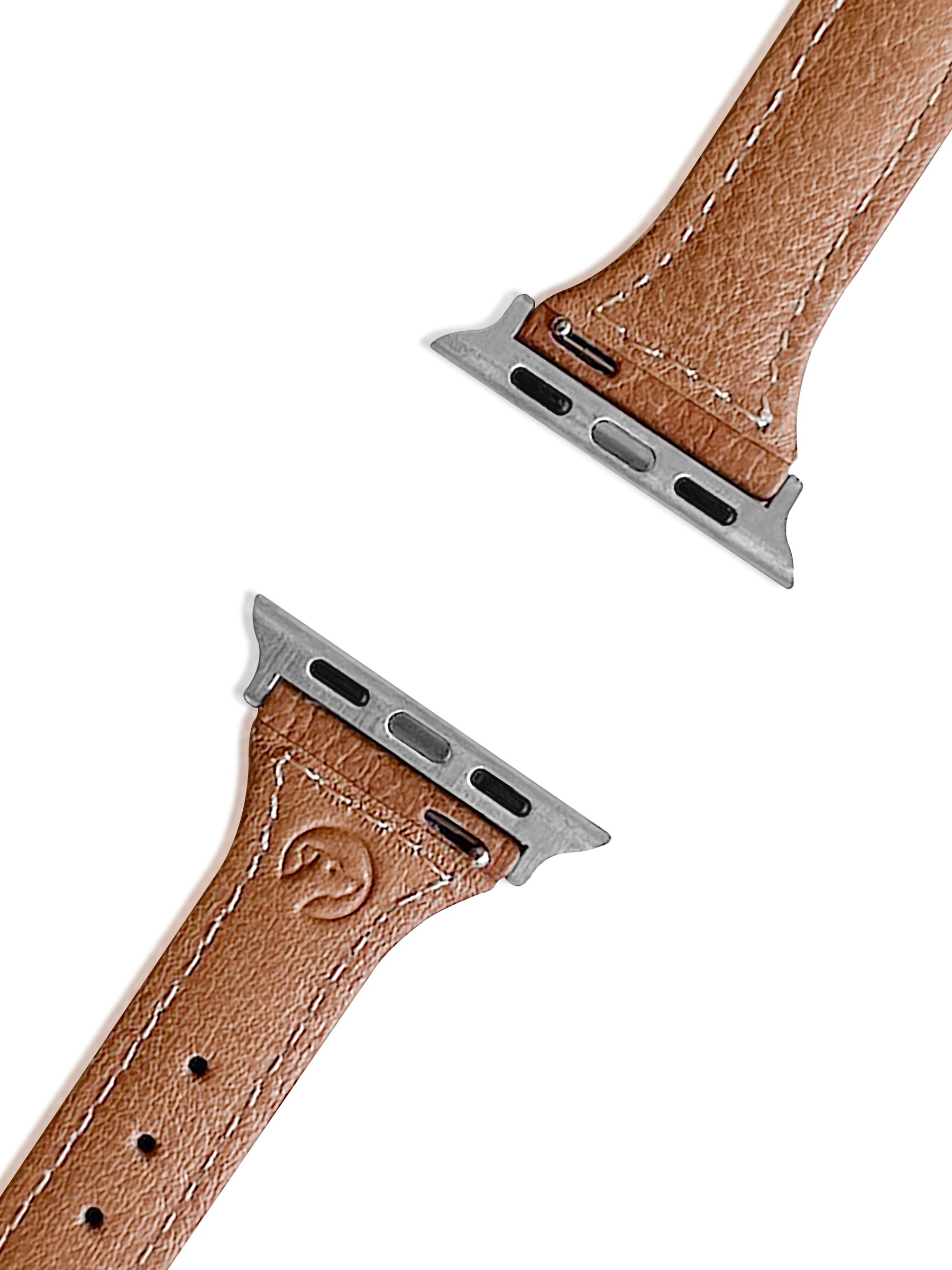 Apple Watch Women Fine Leather Strap - Fauve