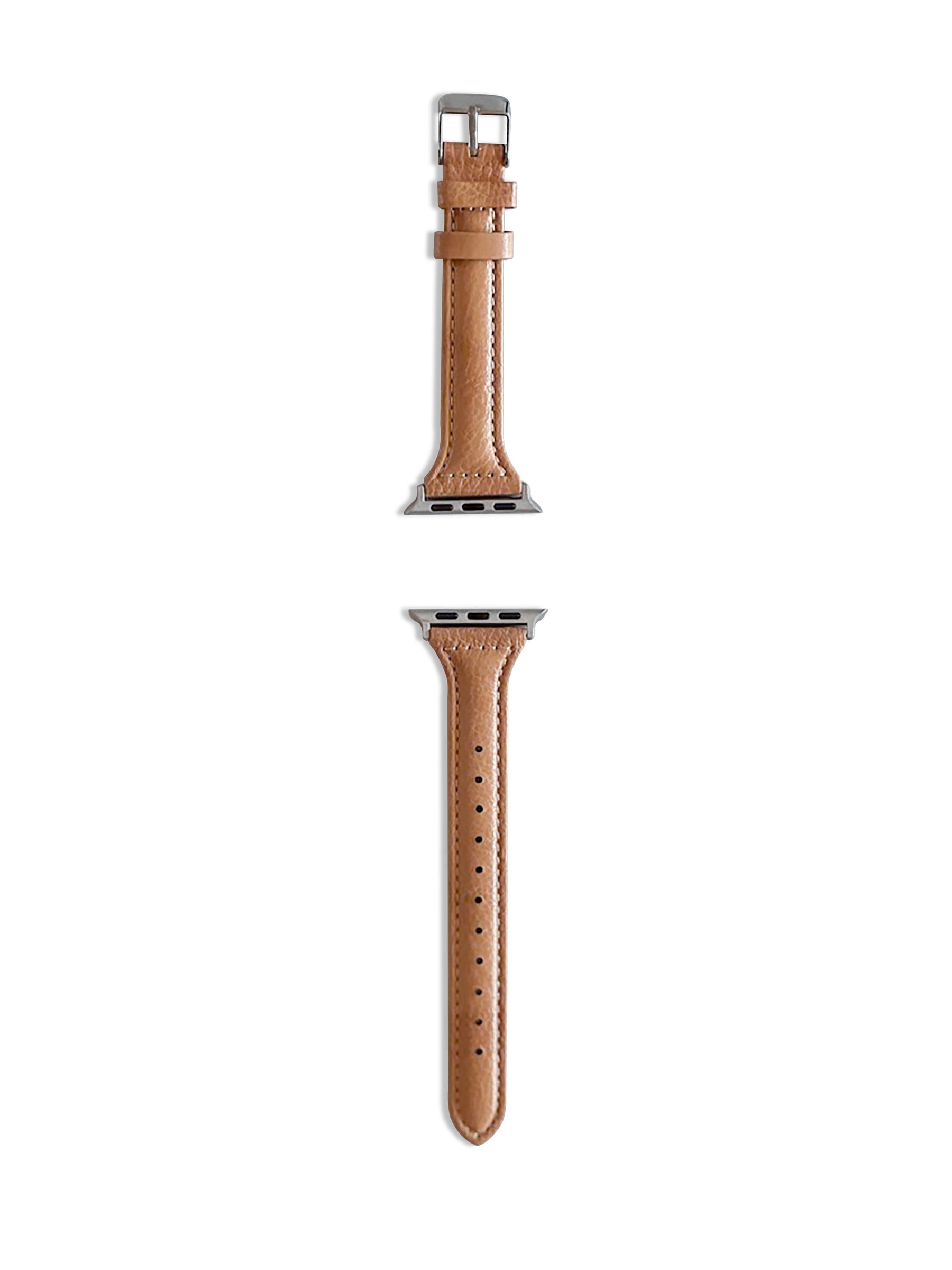 Apple Watch Women Fine Leather Strap - Fauve