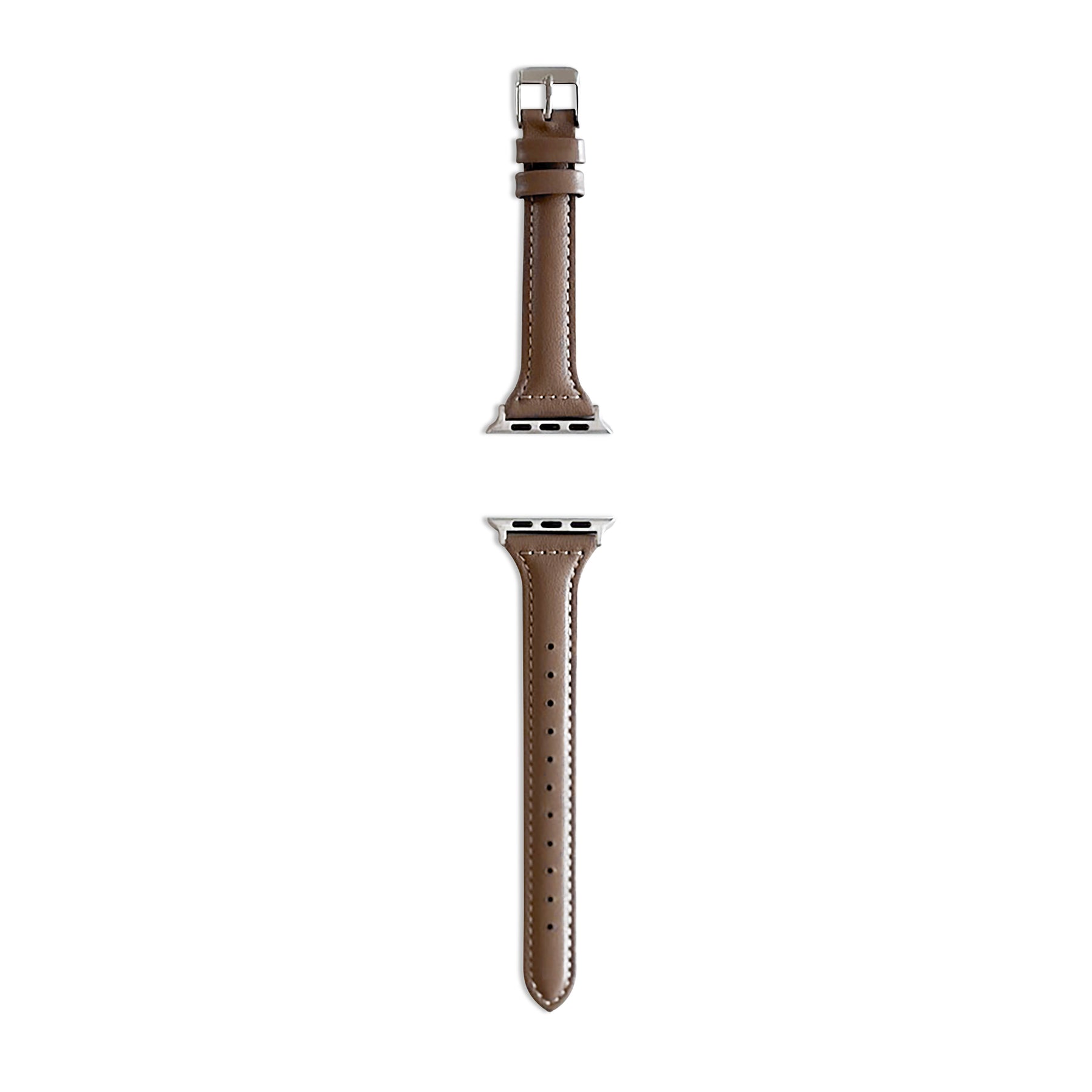 Apple Watch Women Fine Leather Strap - Cacao