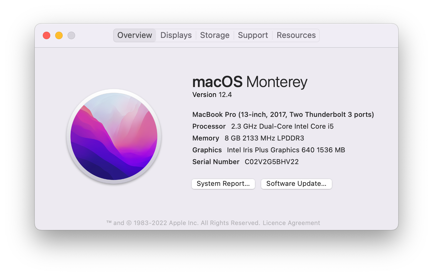Macbook Pro 13-inch - 2017 - i5 - Space Grey (Bargains)