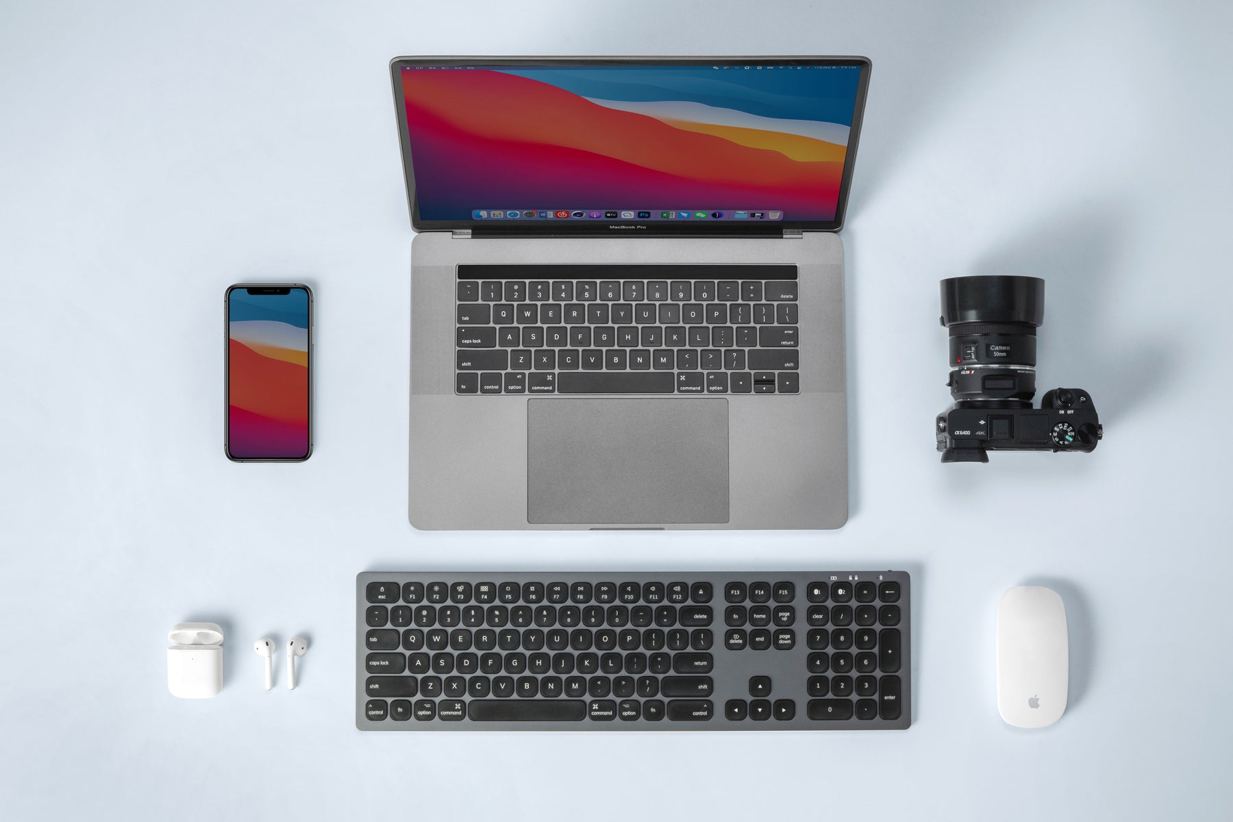 ManMade Mac Keyboard with Numeric Keys - Space Grey