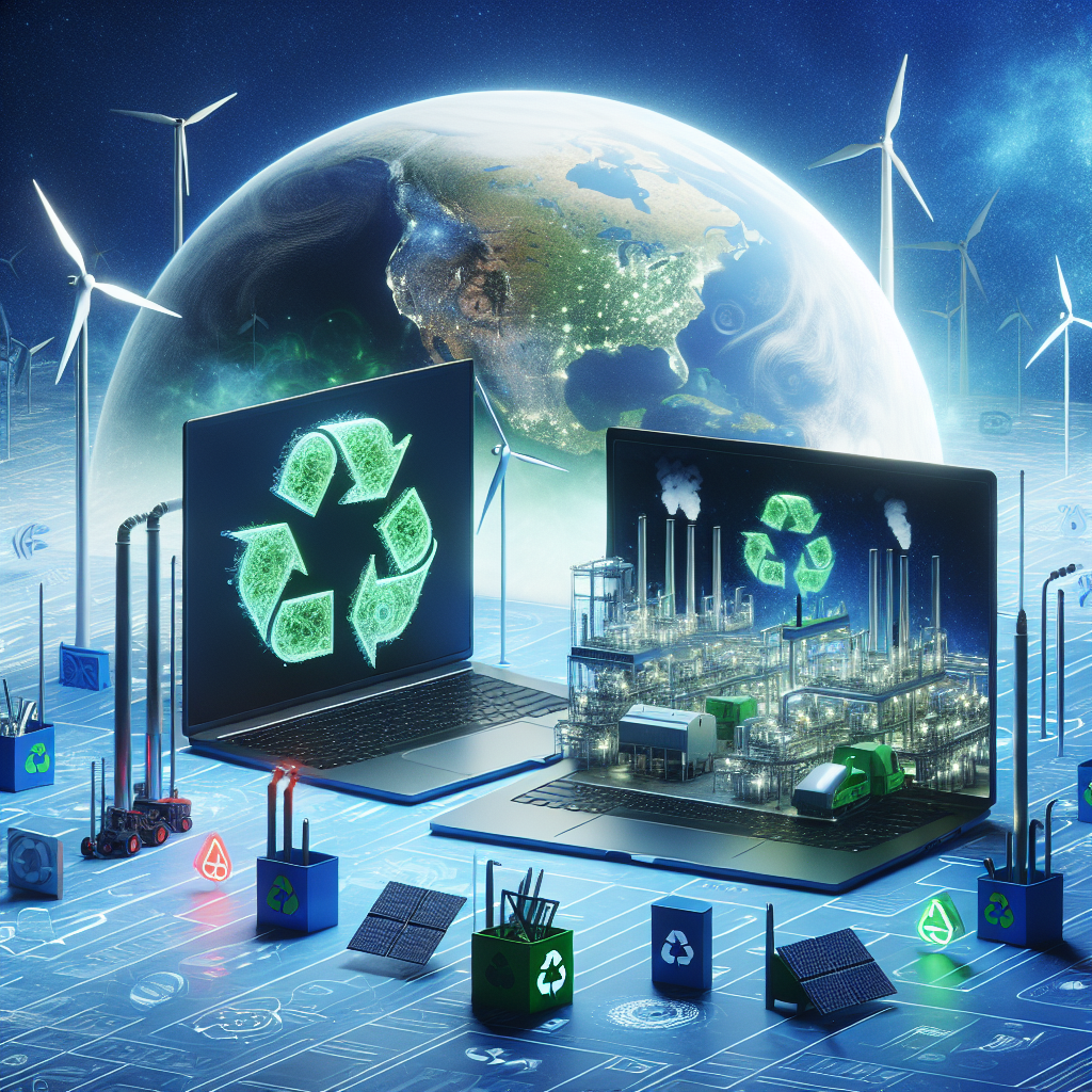 What Sustainability Initiatives Are Lenovo and Dell Implementing in Their Operations?