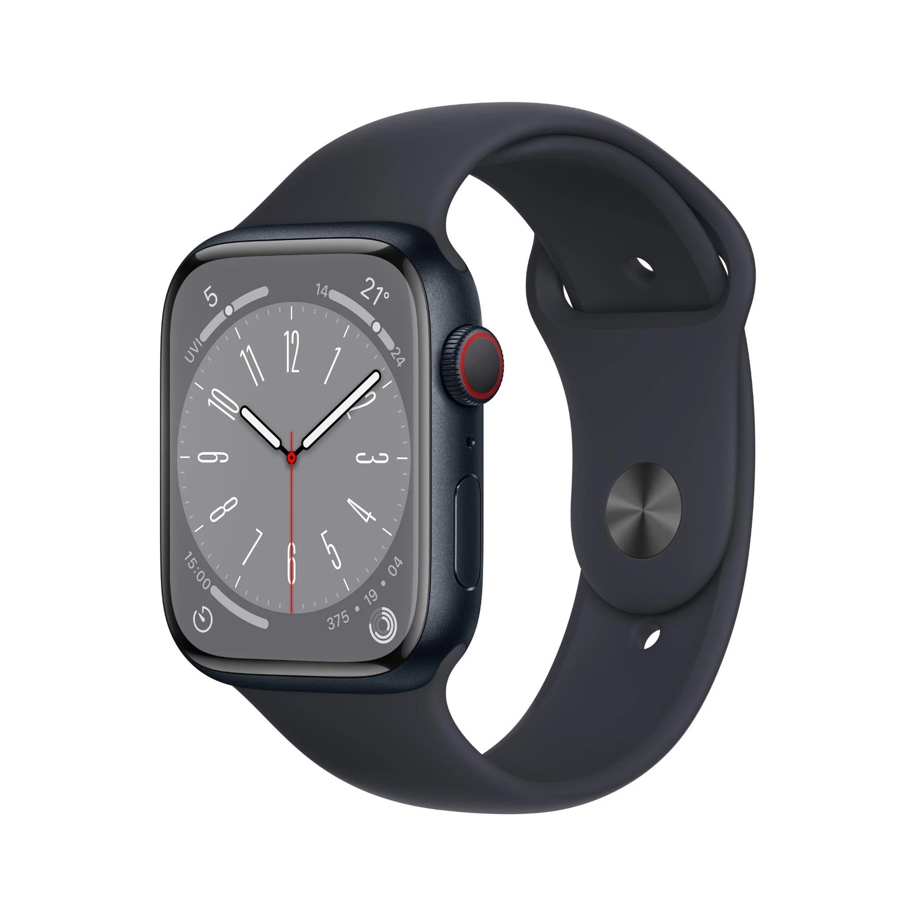 Apple Watch Series 8 - Aluminium 45mm Midnight - GPS + Cellular