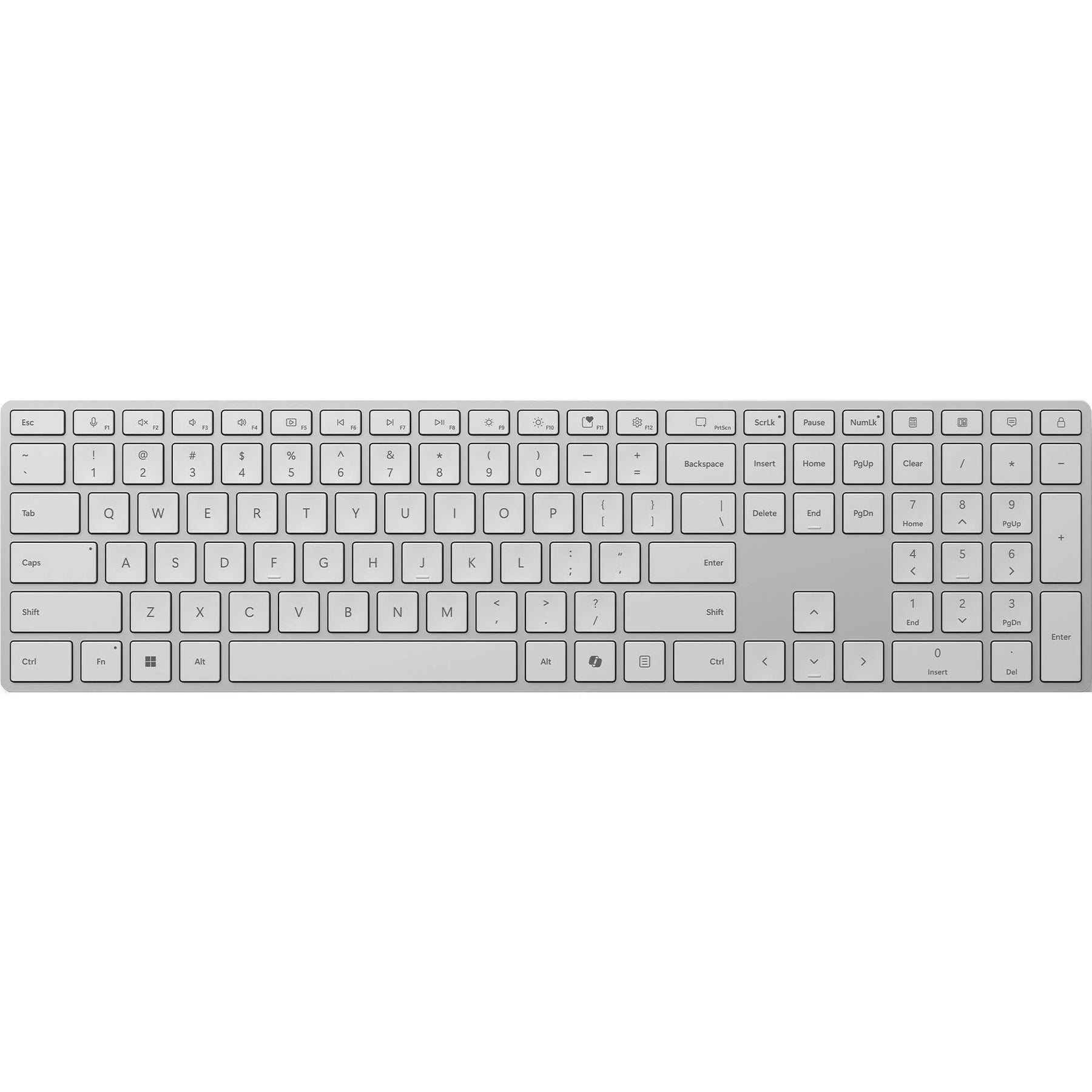 Surface Keyboard Bluetooth Grey