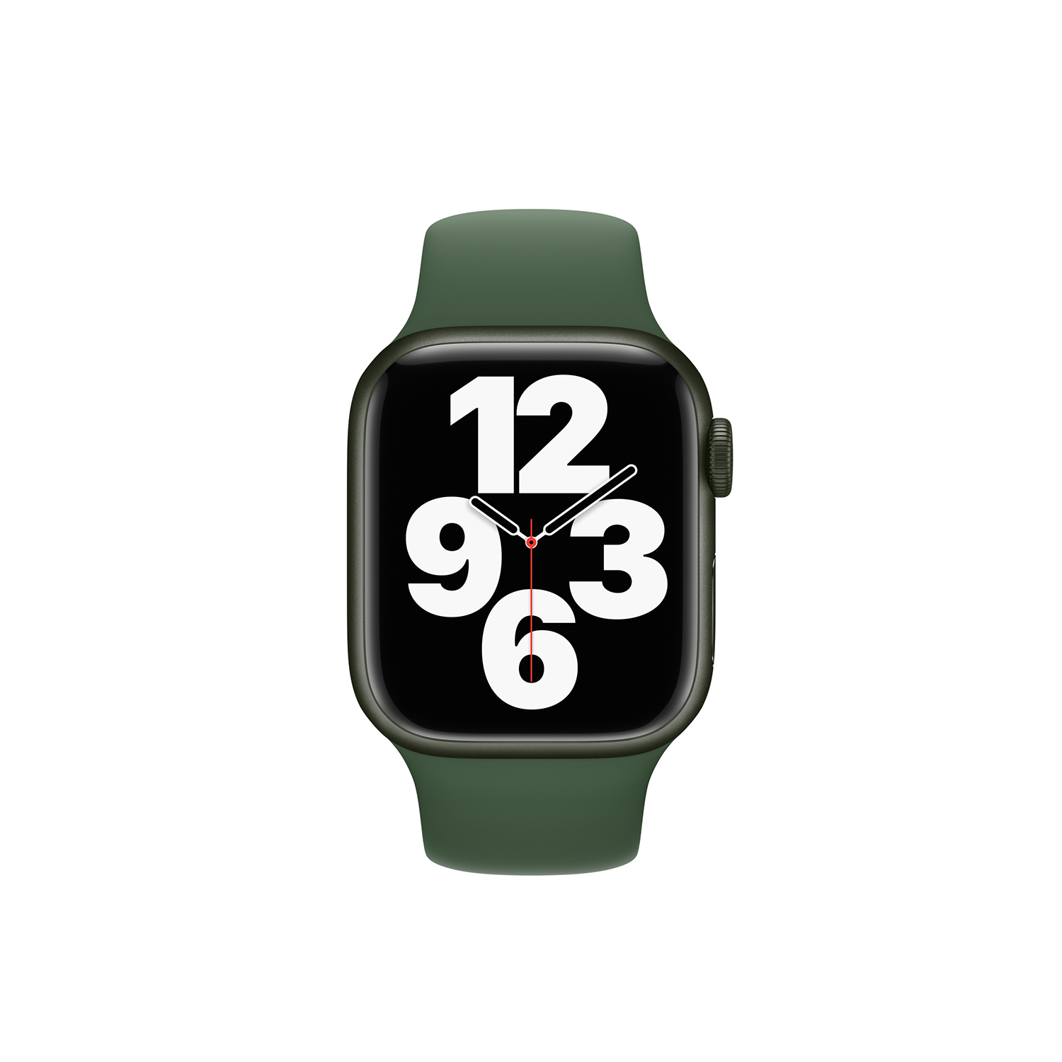 Apple Watch - Series 7 - 45mm - GPS + Cellular (Green) - Titanium