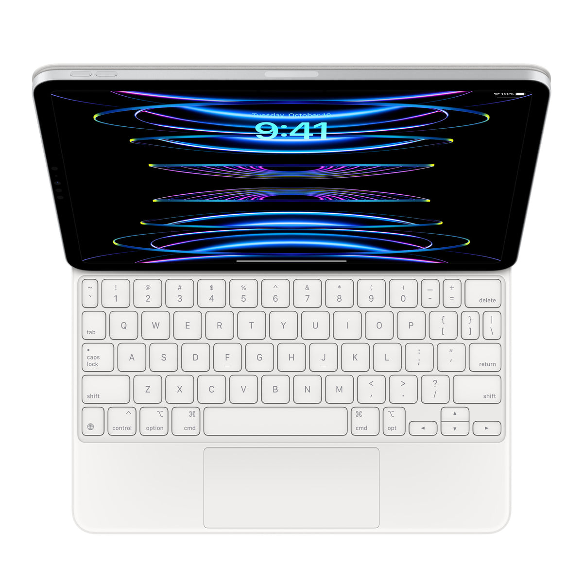 Apple Magic Keyboard for iPad Pro 11-inch, iPad Air, US English (White)