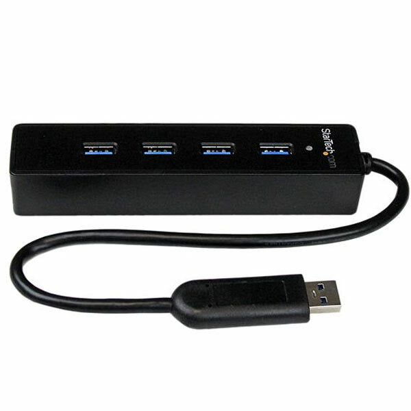 4 Port SuperSpeed Portable USB 3.0 Hub