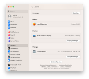 Macbook Pro 16-inch (Touchbar) - 2019 (Current model) - i7 - 16GB - Space Grey (Bargains)