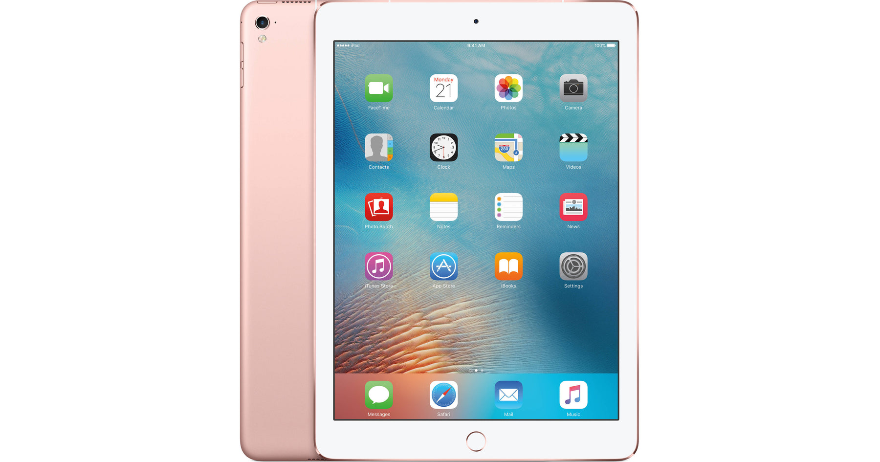 iPad Pro 9.7 inch - Wi-Fi + Cellular (Rose Gold)