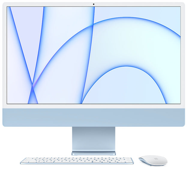iMac 24 inch (M1) 8-Core GPU - 16GB RAM - 512GB SSD - Blue