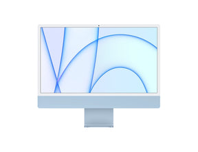 iMac 24 inch (M3) 10-Core GPU - Four Ports - 8GB RAM - 512GB SSD - Blue