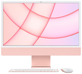iMac 24 inch (M1) 8-Core GPU - 8GB RAM - 256GB SSD - Pink - Retina 4.5k