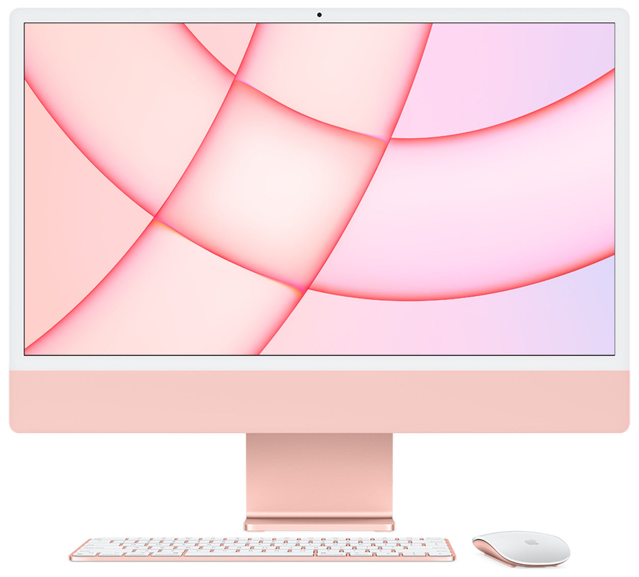 iMac 24 inch (M1) 7-Core GPU - 8GB RAM - 256GB SSD - Pink - Retina 4.5k